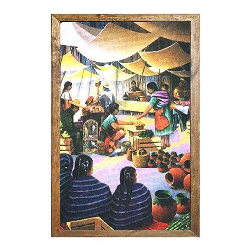 Cuadro Pueblo Mexicano 007