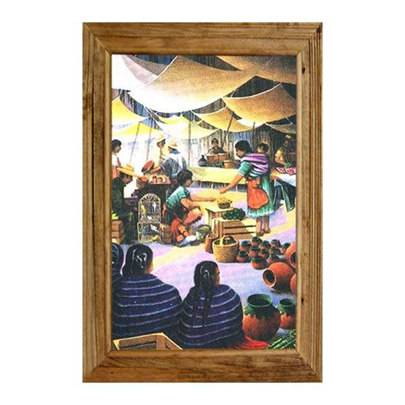Cuadro Pueblo Mexicano 007