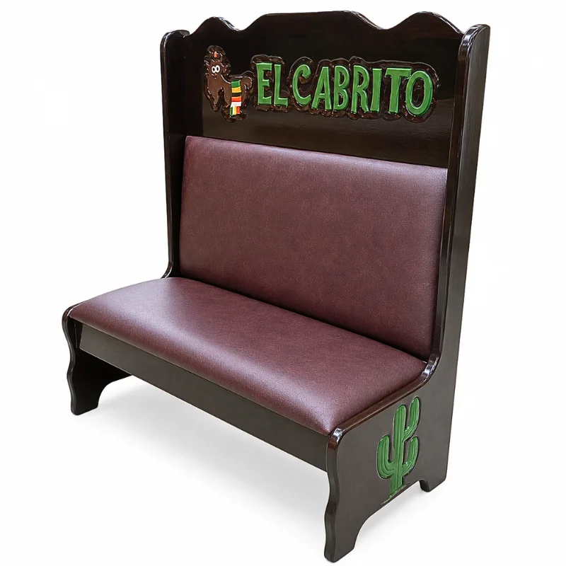 Faelo imports - Booths Rusticos Con Logo - El Cabrito