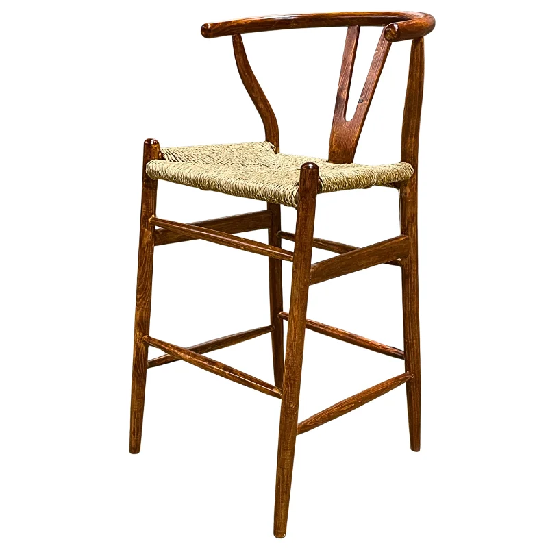 Faelo imports - Sillas de Bar - Silla Bar Tejida 02